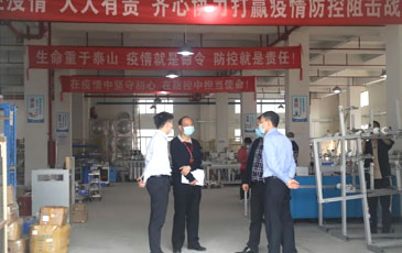 東莞市市鎮領導一行蒞臨銳天科技考察！